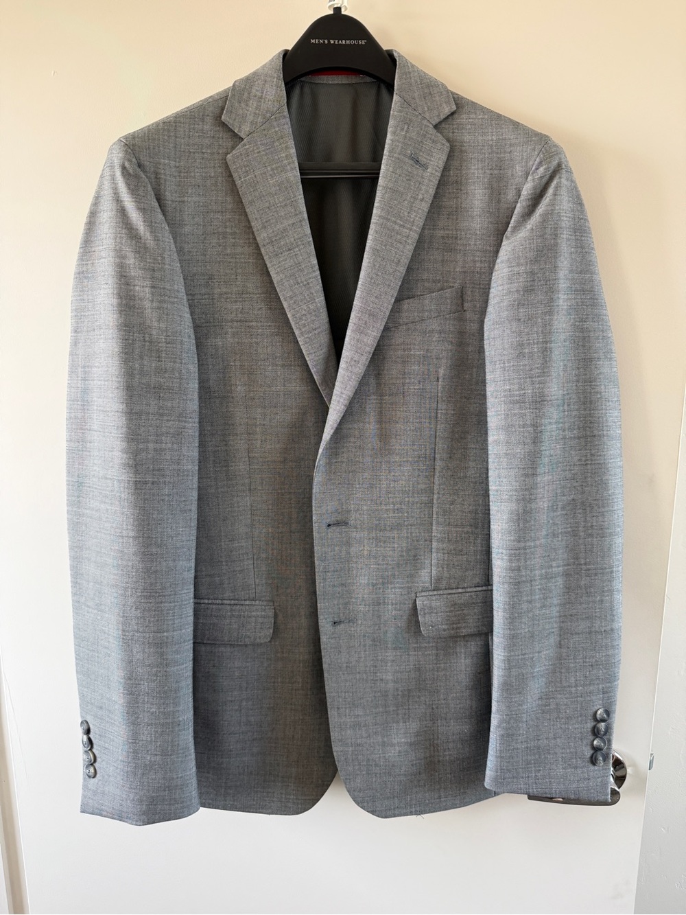 Awareness Kenneth Cole Men's Light Gray Blazer 38L
